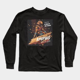 Apophis 99942 April 13 2029 Space Lover Comet Meteor Long Sleeve T-Shirt